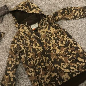 Duck Camp hunting jacket large wetlands